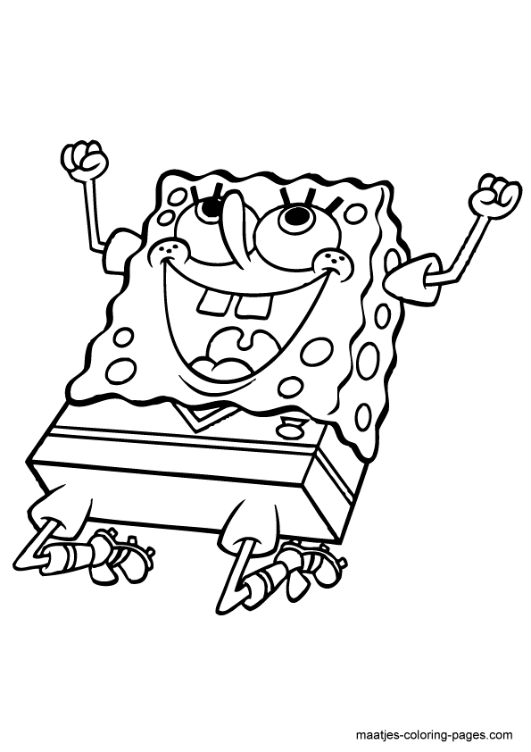 Sponge Bob kolorowanki